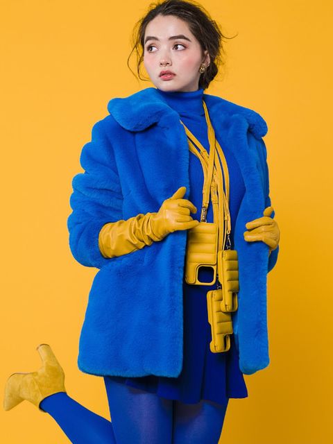アイフォンケース レザーストラップ ｜STRAP 130cm (サフランイエロー)
