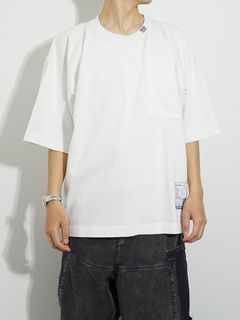 ヘビーウェイトジャージー ハーフスリーブTシャツ | Heavy Weight Jersey Half-sleeve T-shirt WHITE