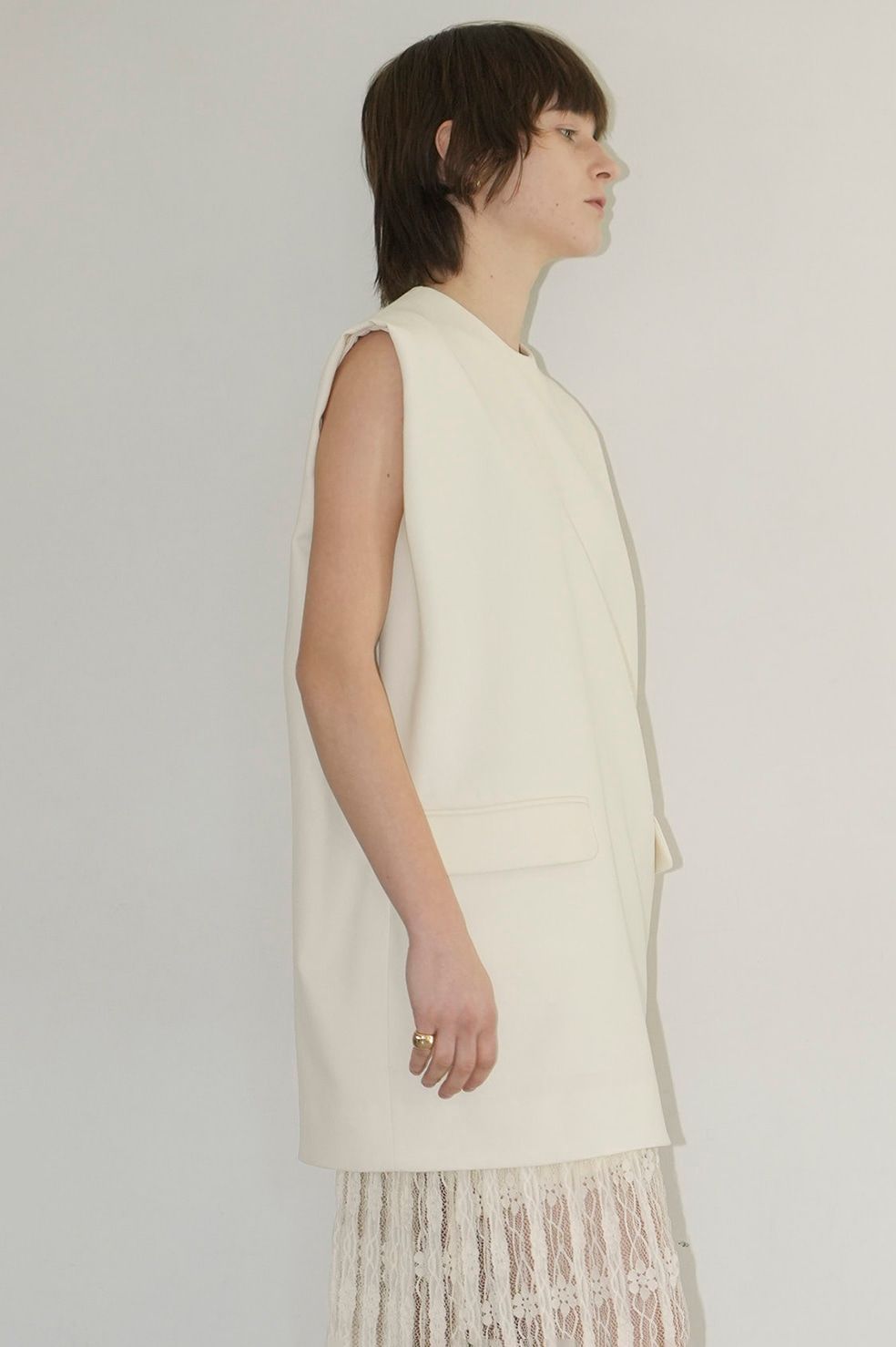 CLANE - ノースリーブ ロングトップス - SLEEVELESS LONG COCOON TOPS ...