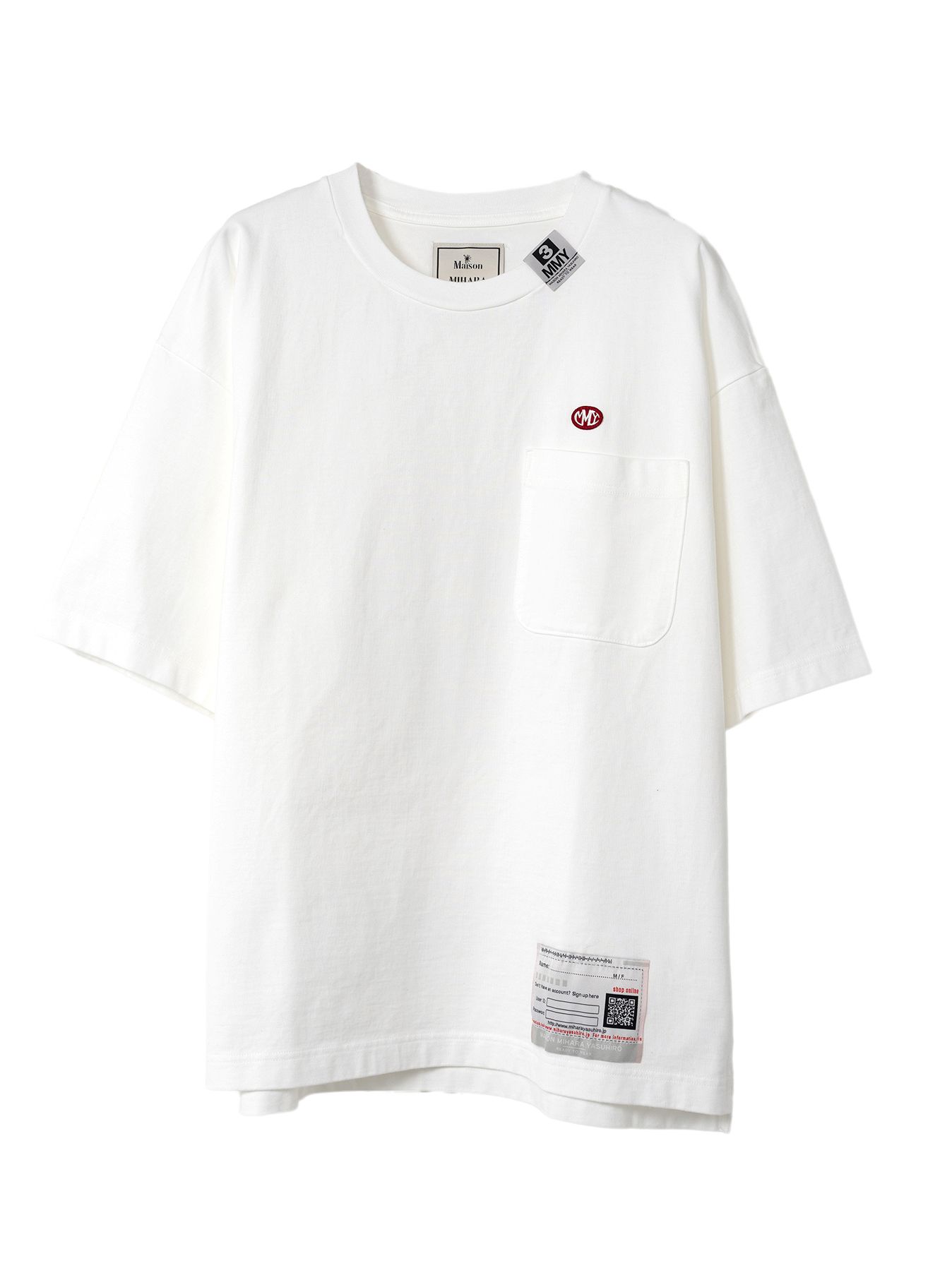 MIHARAYASUHIRO - MIHARAYASUHIRO バックフリル Tシャツ Maison MIHARA YASUHIRO ONLINE STORE（メゾンミハラヤスヒロ