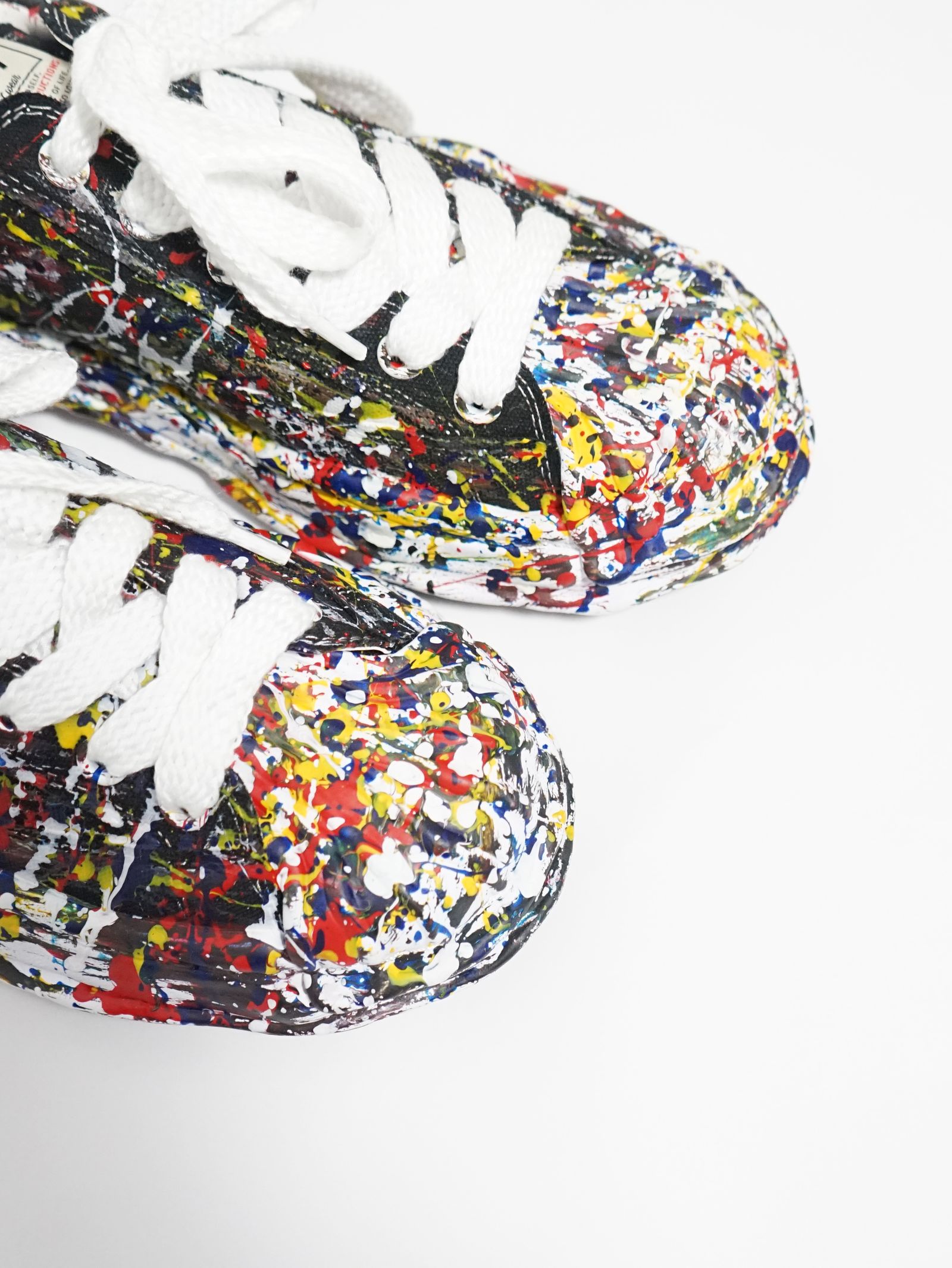 "BLAKEY" OG Sputtering Canvas Low-top Sneaker -  オリジナルソール ローカットスニーカ  (A14FW738)
