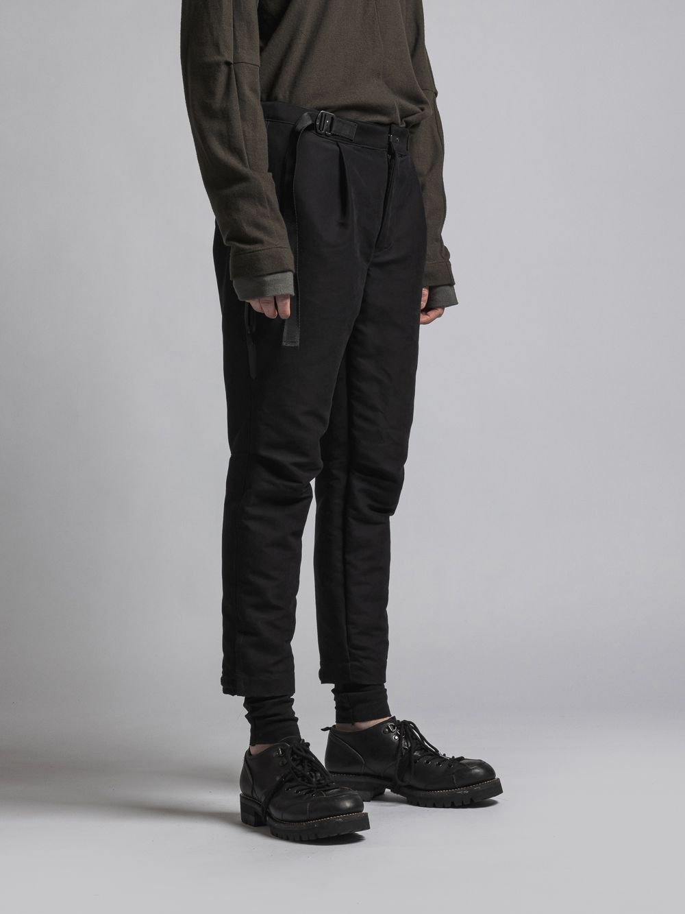 モールスキンレイヤードリブパンツ  - Moleskin Layered Ribbed  Pants