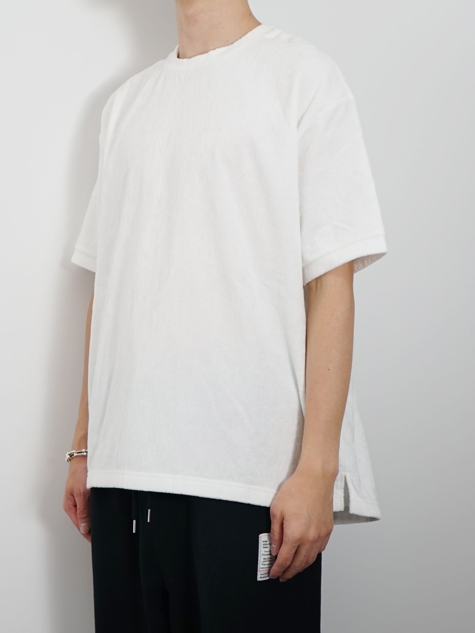 TF Tシャツ ショートパイル - WHITE