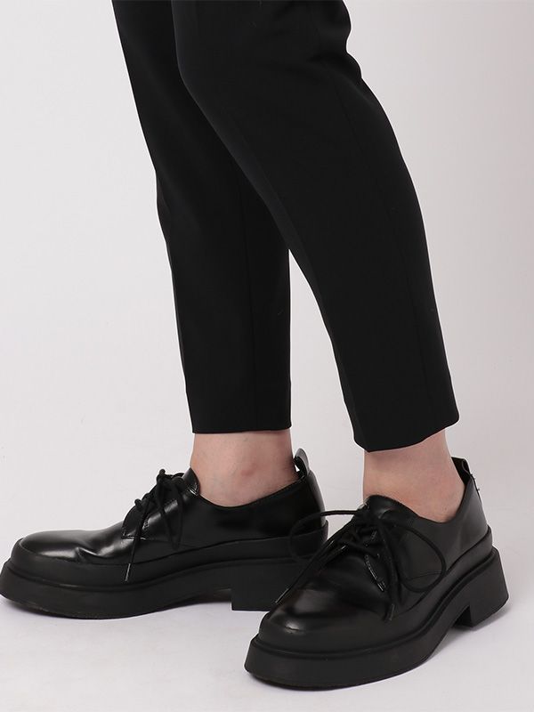 シガレットパンツ - BLACK