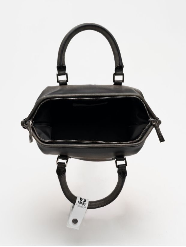 ヴィンテージ スモール ボストンバッグ  - "VINTAGE" Boston Bag Small (BLACK)