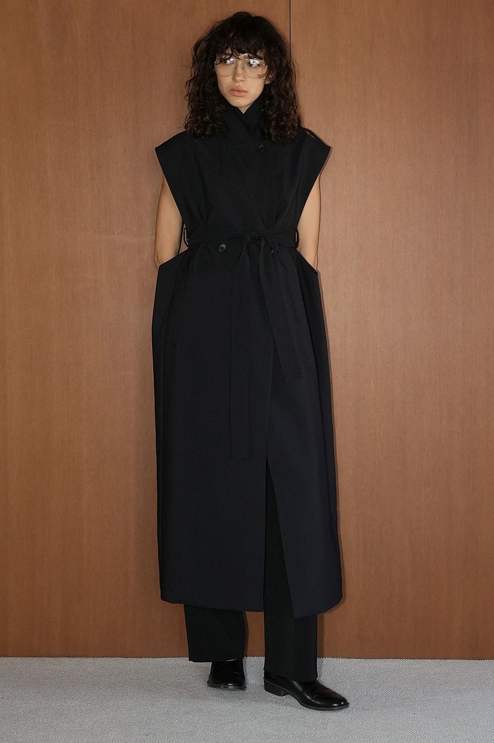 CLANE - ダブル ブレスト ロングジレ - DOUBLE BREASTED GILET