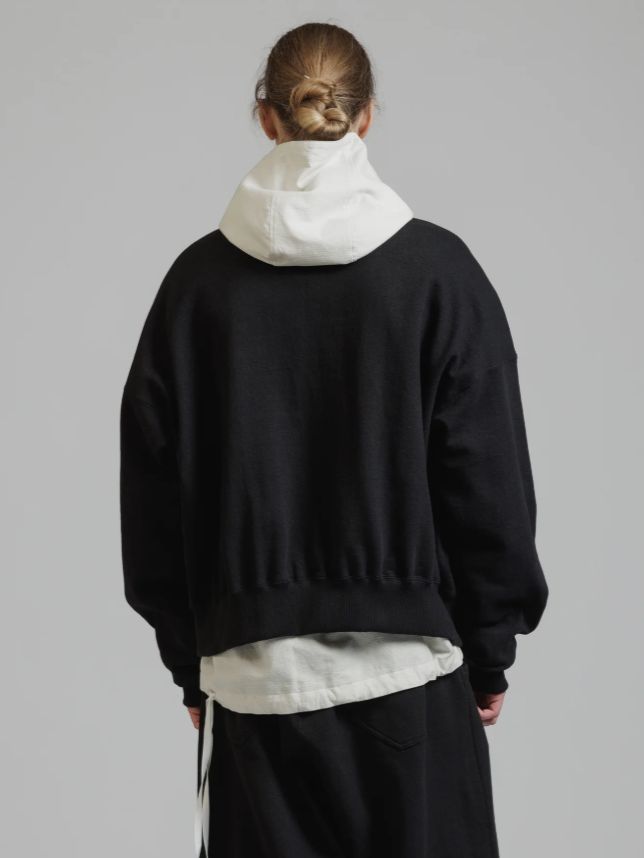 スウェット フライトジャケット - HEAVY WEIGHT SWEAT JACKET (BLACK)