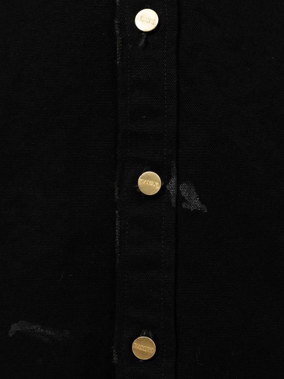 ボロダックシャツ - BORO Duck Shirt - BLACK