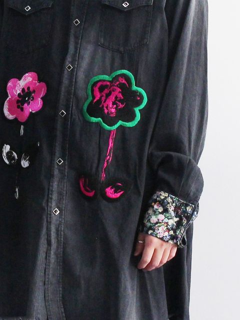 KIDILL × MINEDENIM オールブラック コーデ