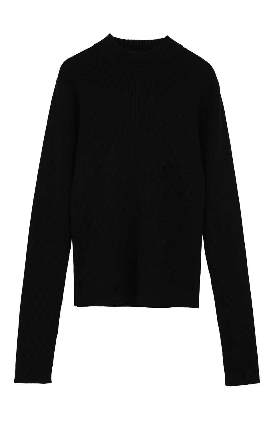 【4色展開】 ハイネックリブニット - H/N RIB KNIT TOPS