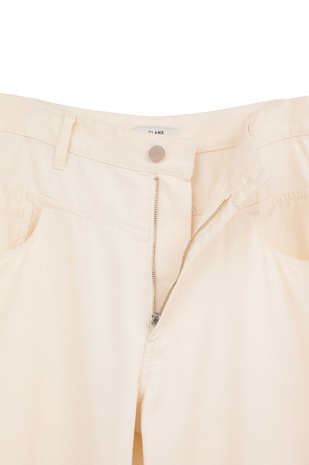 ローウエストバレルパンツ -  LOW WAIST BARREL PANTS (IVORY)