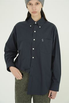 【26AW】 ロゴボタンダウンベーシックシャツ -   LOGO BUTTON-DOWN BASIC SHIRTS （BLACK）
