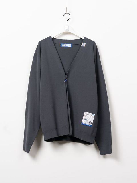 ミランリブカーディガン - MILAN RIB CARDIGAN （GREY）