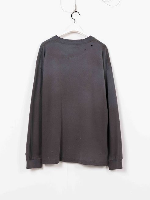 ロングスリーブプリント カットソー - LEON PT DR LS TEE - BLACK