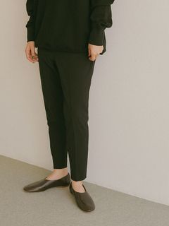 シガレットパンツ - BLACK