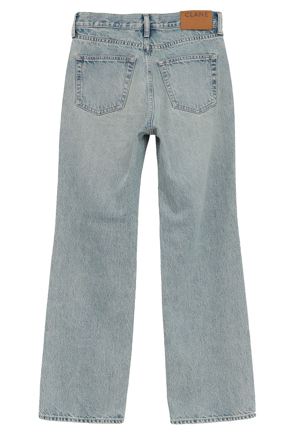 ミッドライズストレートデニム -  STRAIGHT DENIM PANTS (ICE BLUE)