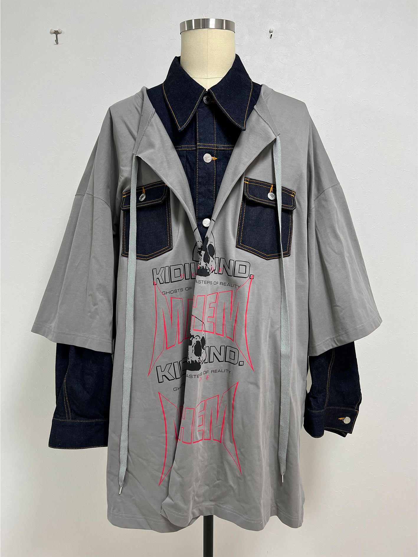 KIDILL - レイヤード デニム ジャケット - LAYERD DENIM JACKET MULTI 