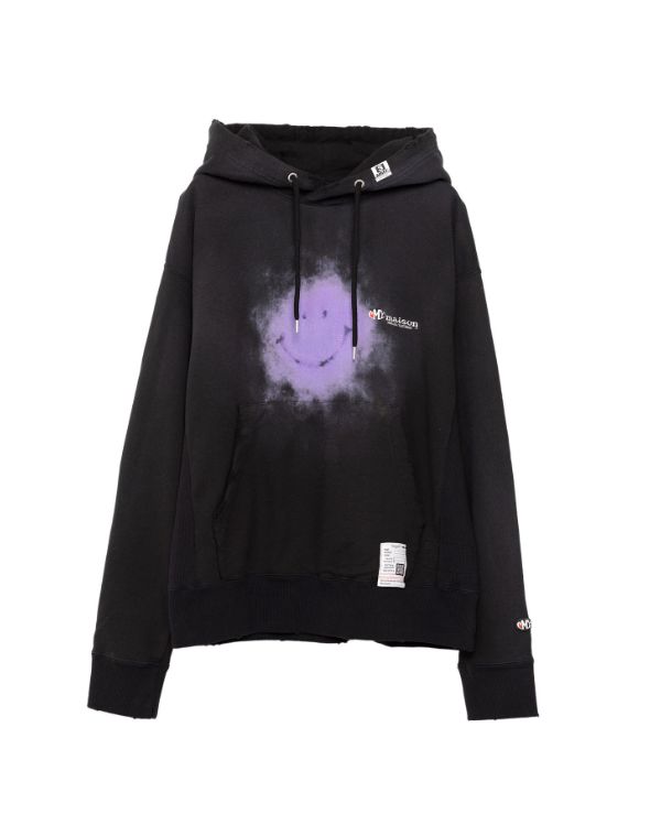 ディストレストフーディー - Distressed Hoodie - BLACK