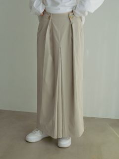 2wayタックスカート - BEIGE