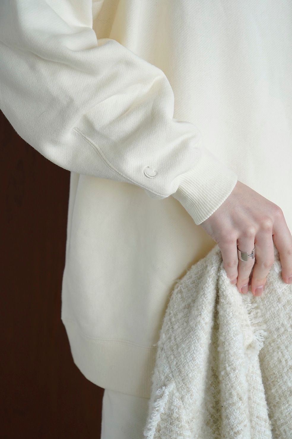 スウェット トップス - C SWEAT TOPS  - WHITE