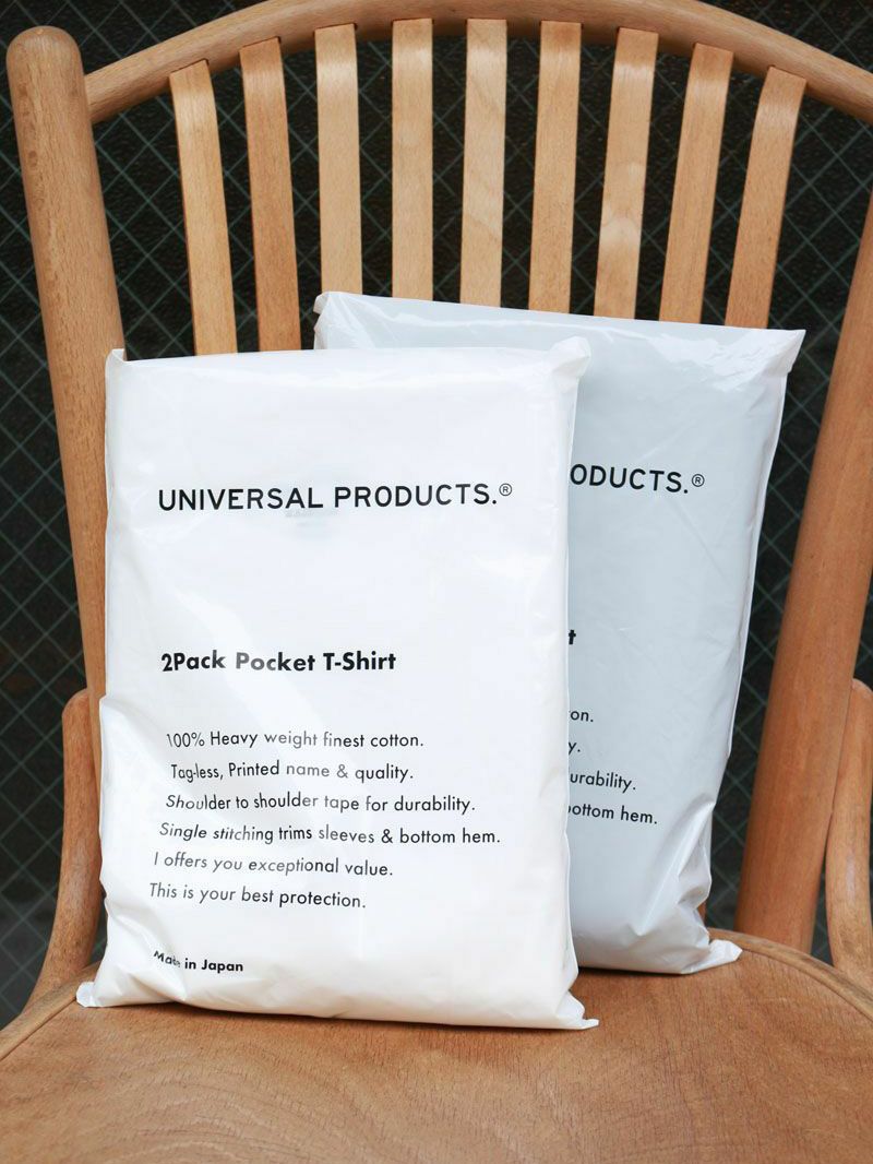 UNIVERSAL PRODUCTS - 2パックティーシャツ - 2PACK POCKET T-SHIRT