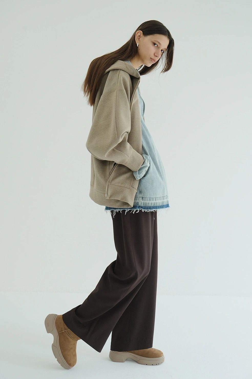 ライトオンス デニムシャツ - DENIM OVER SKIPPER SHIRTS (INDIGO)