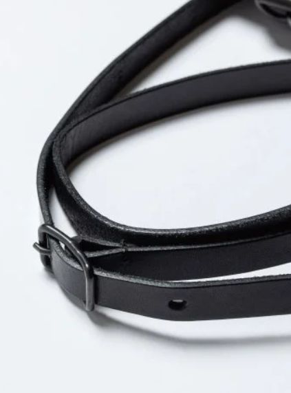 カウレザーショルダーポーチ - Cow leather shoulder pouch