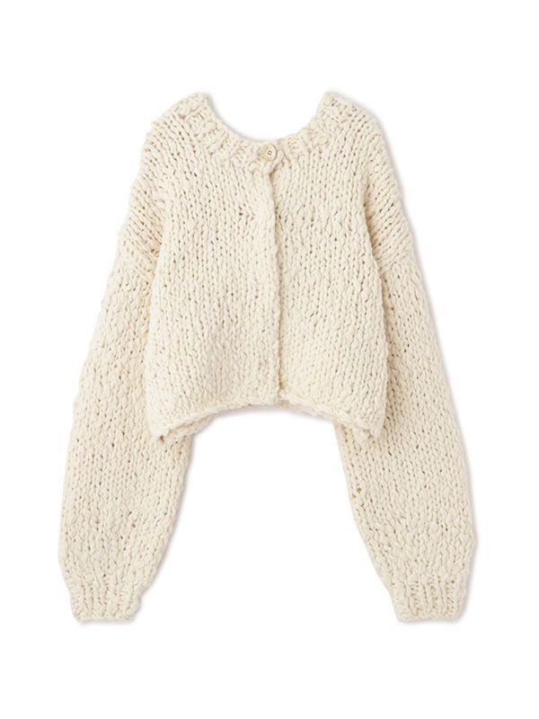 2wayハンドニットカーディガン |  OFF WHITE