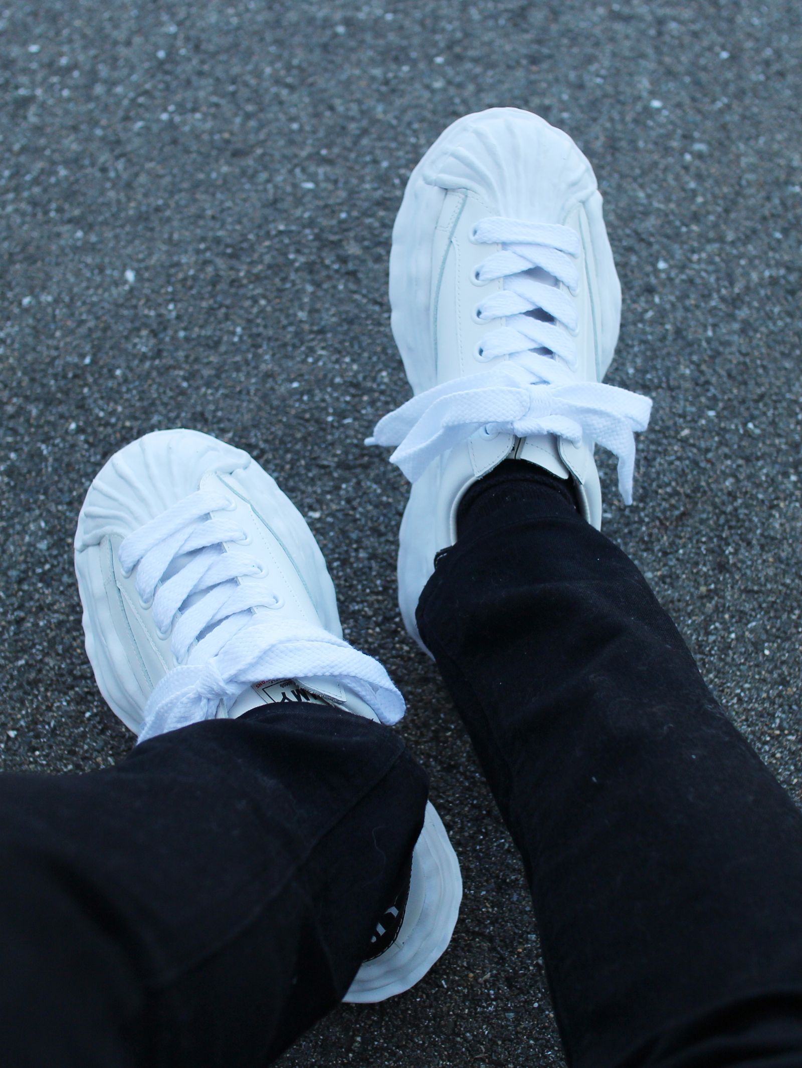 【5月入荷】  オリジナルソールスニーカー - A06FW702 - WHITE