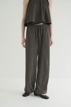 パイルラインパンツ - PILE LINE PANTS -  BROWN