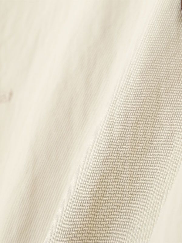 フードストールロングトレンチコート | LIGHT BEIGE
