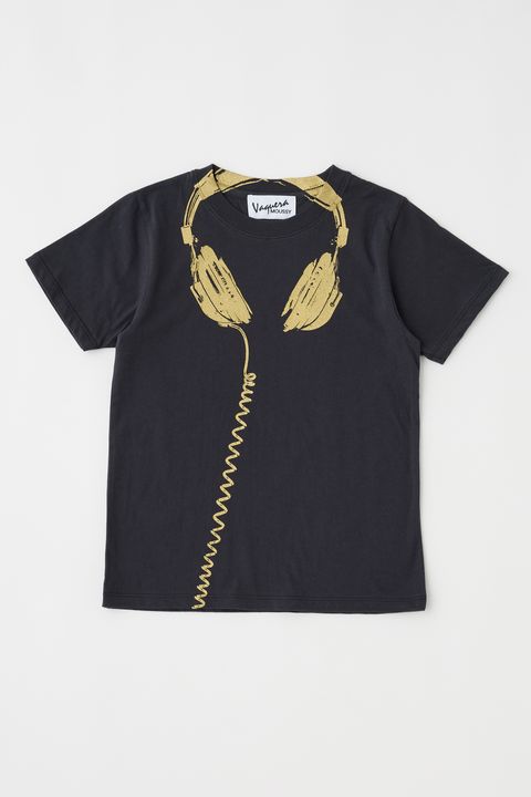 プリントティーシャツ | VQ TROMPE L'OEIL BABY TEE （BLACK)