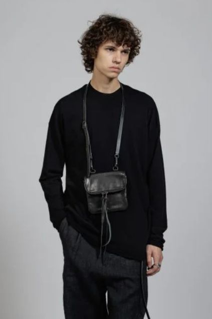 カウレザーショルダーポーチ - Cow leather shoulder pouch