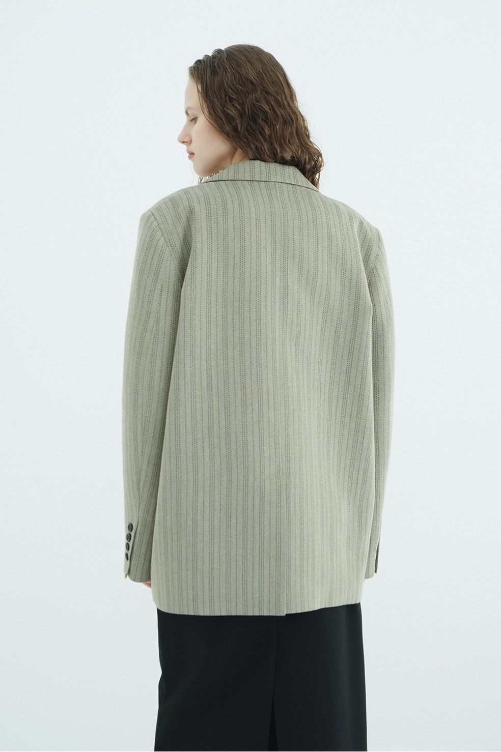 ヘリンボーン柄 テーラードジャケット - HERRINGBONE TAILORED JACKET (MIX)