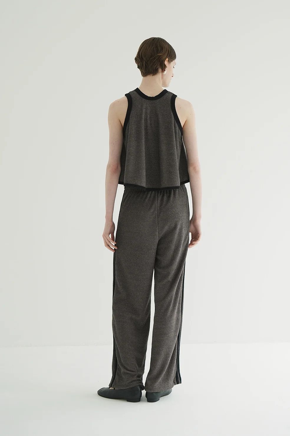 パイルラインパンツ - PILE LINE PANTS -  BROWN