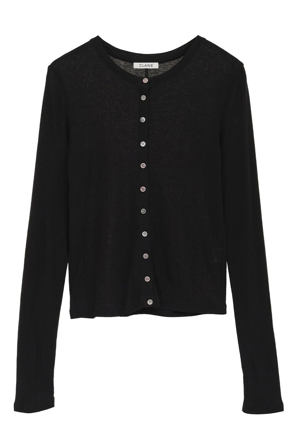 ソフトシアーレイヤードトップス - SOFT SHEER LAYERED TOPS(BLACK)