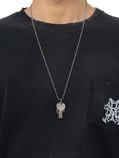 KEY CHARM NECKLACE - キーチャームネックレス - SILVER
