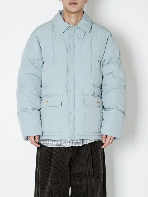 キルトダウンジャケット - QUILT DOWN JACKET (SAX)