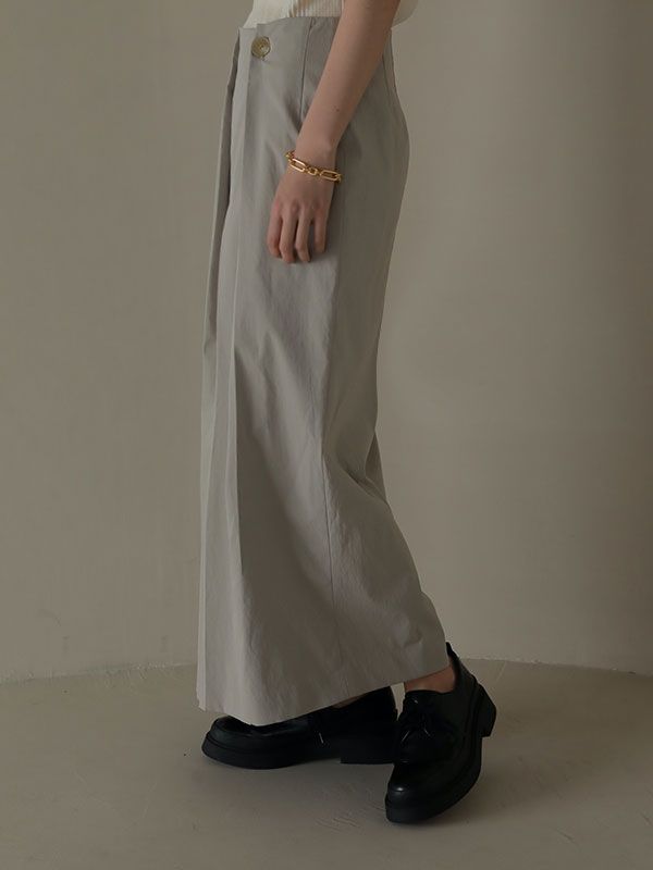 2wayタックスカート - BEIGE