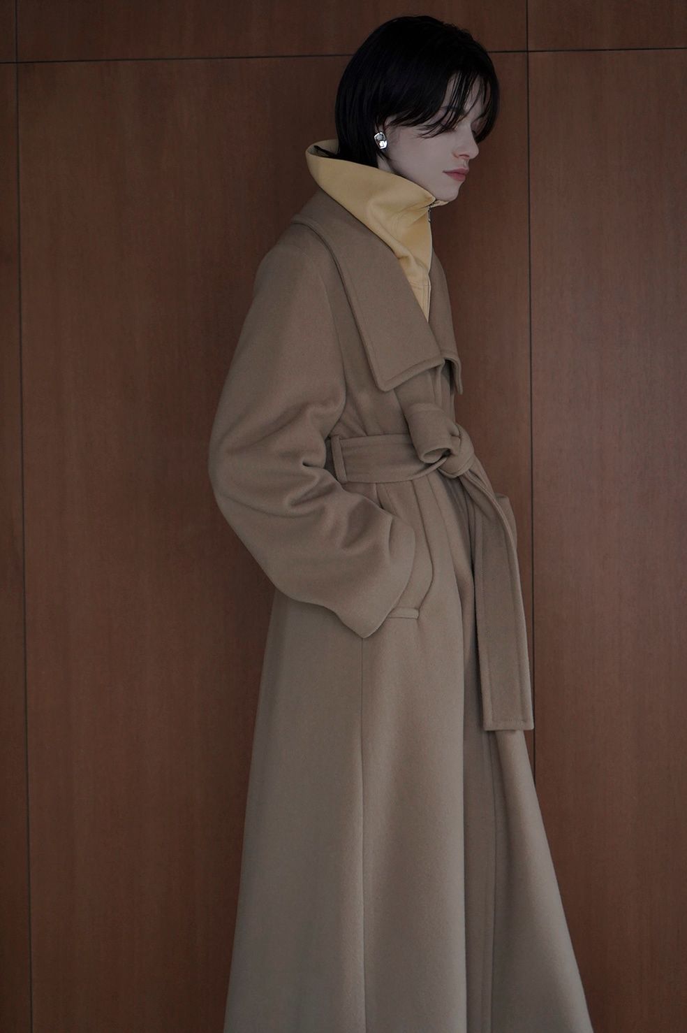 CLANE LADY MAXI GOWN COAT | eclipseseal.com