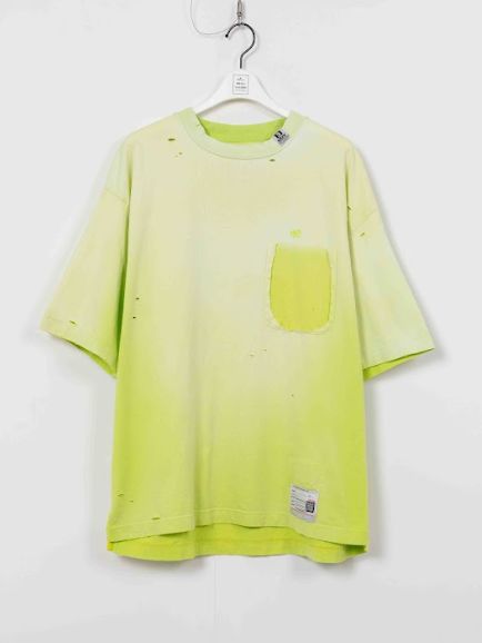 サンフェードティーシャツ - sun faded Tee - YELLOW