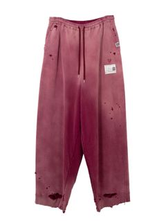 サンフェイデッドライクスウェットパンツ - Sun Faded Like Sweat Pants (BORDEAUX)