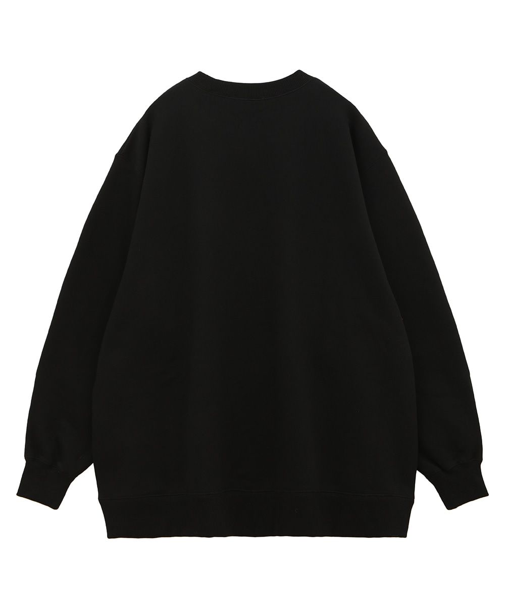 CLANE - スウェット トップス - C SWEAT TOPS - BLACK | ADDICT WEB SHOP