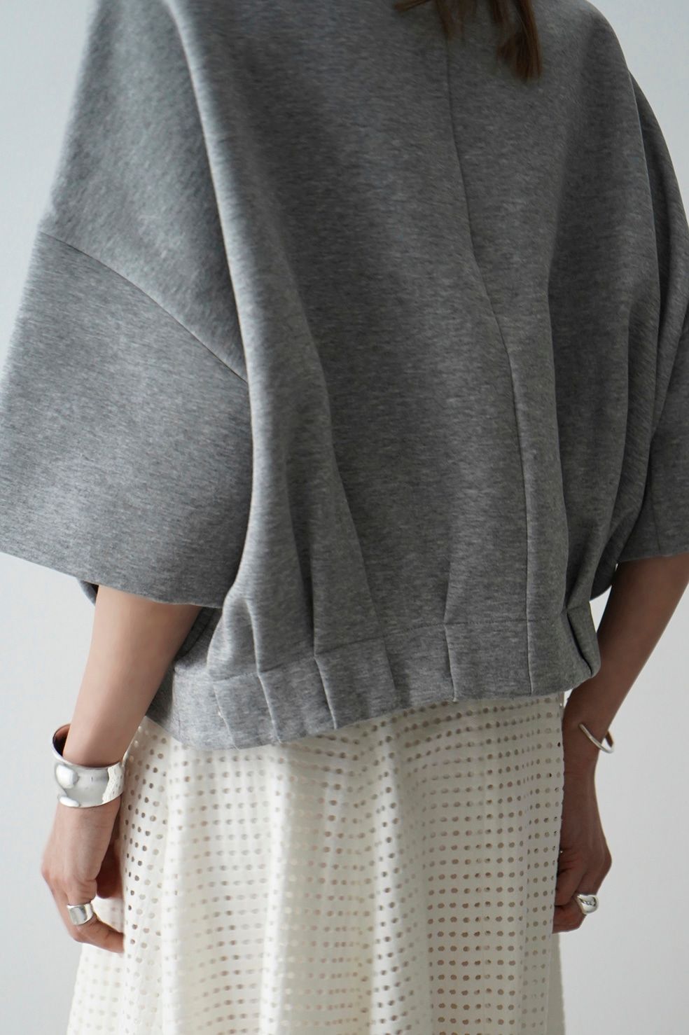 【CLANE クラネ】タックヘム コンパクト トップス CLANE - タックヘム コンパクト トップス - TUCK HEM COMPACT
