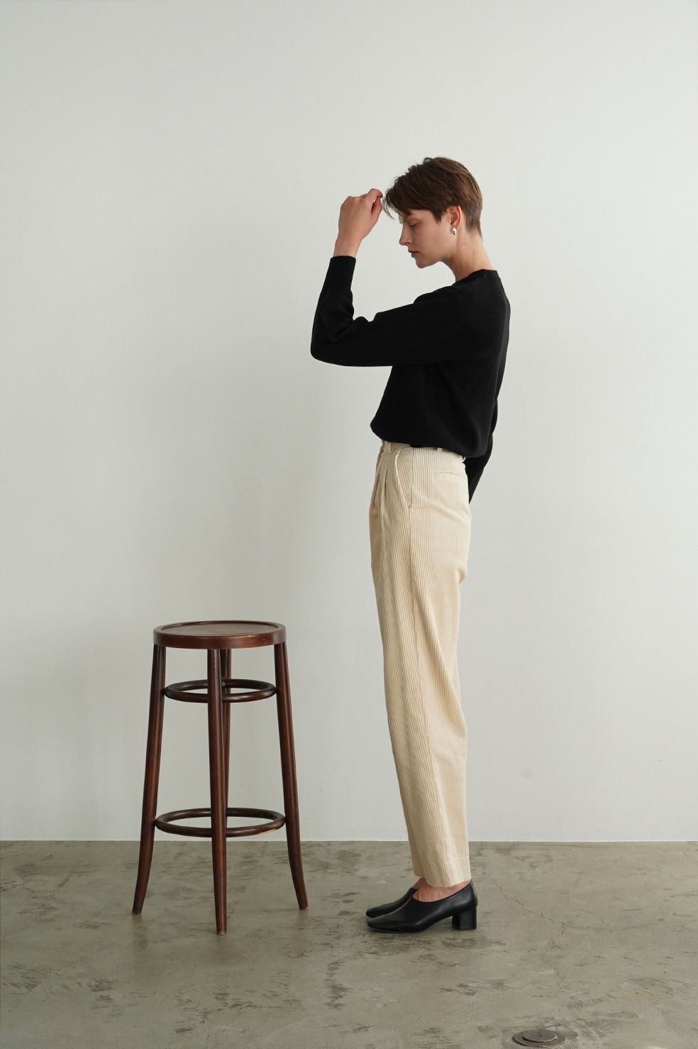 CLANE - コーデュロイ テーパード パンツ - CORDUROY TAPERED PANTS