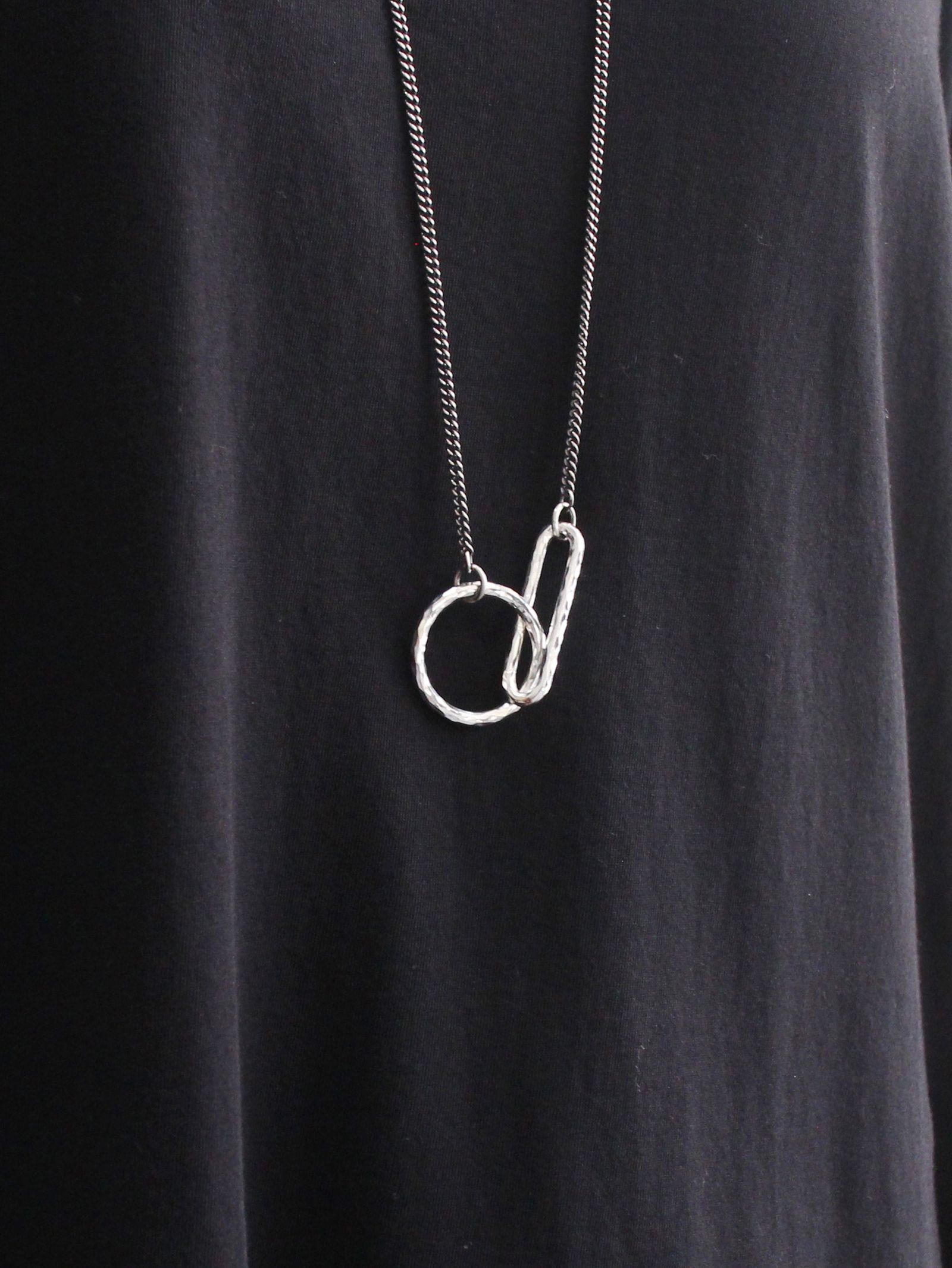 WERKSTATT:MUNCHEN - ネックレス ハンマード - necklace hammered link 