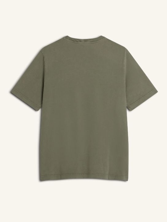 ダブル フォックスヘッド コンフォート Tシャツ (faded laurel green)