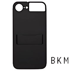 [ FLAP 16e ] ブラックマット仕上げアイフォンケース｜ IPHONE  HOLDER + STAND *+camera control button
