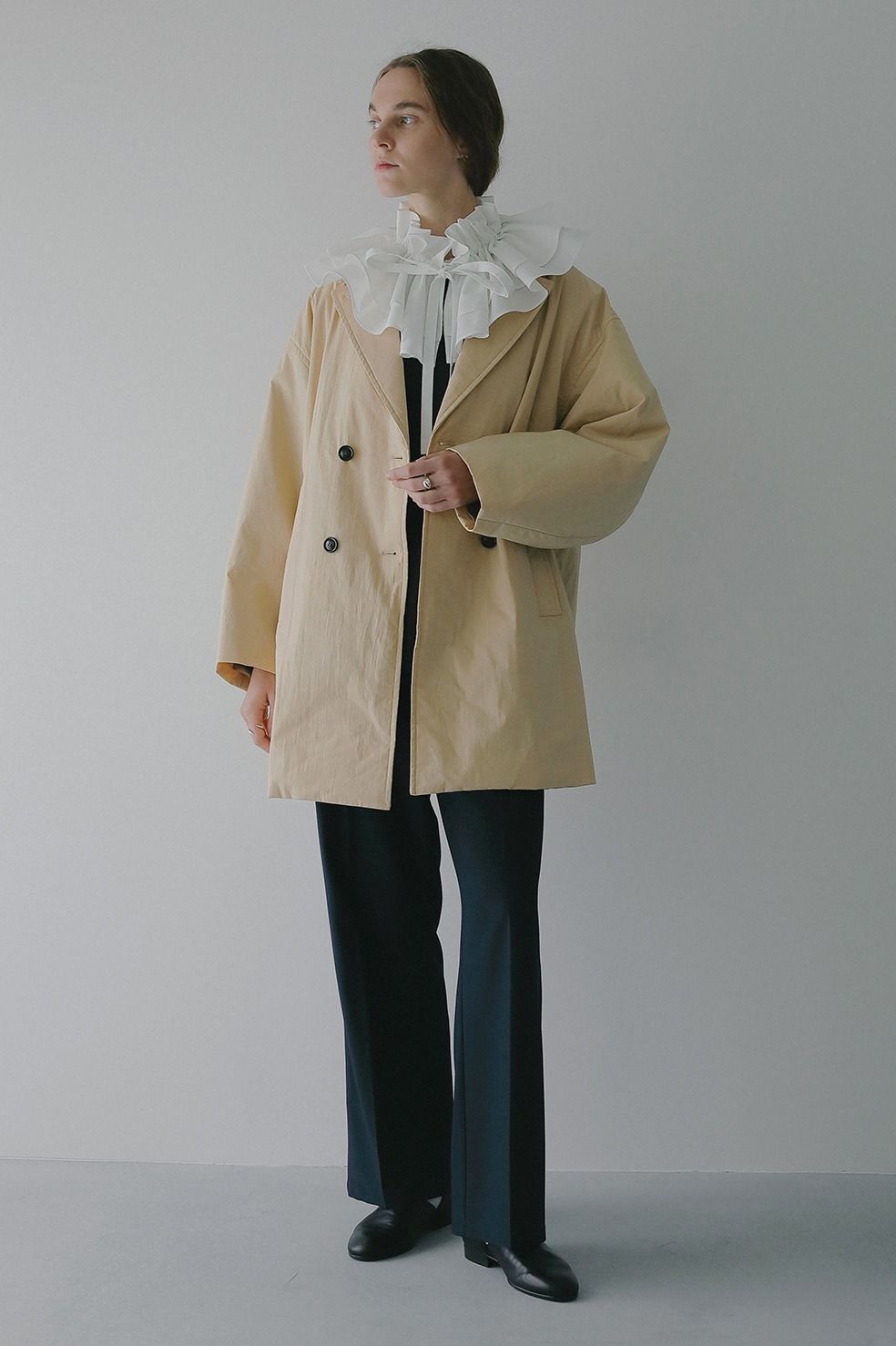 ハーフコート -  BATTING HARF COAT(BEIGE)
