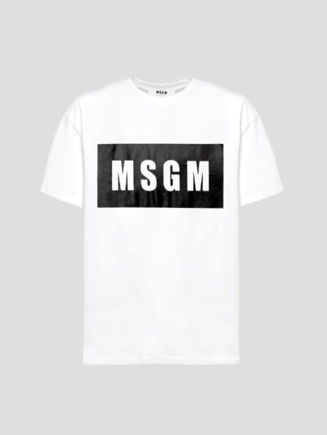 超人気新品 MSGM Tシャツ Tシャツ/カットソー(半袖/袖なし)